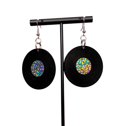 Holographic Vinyl Earrings