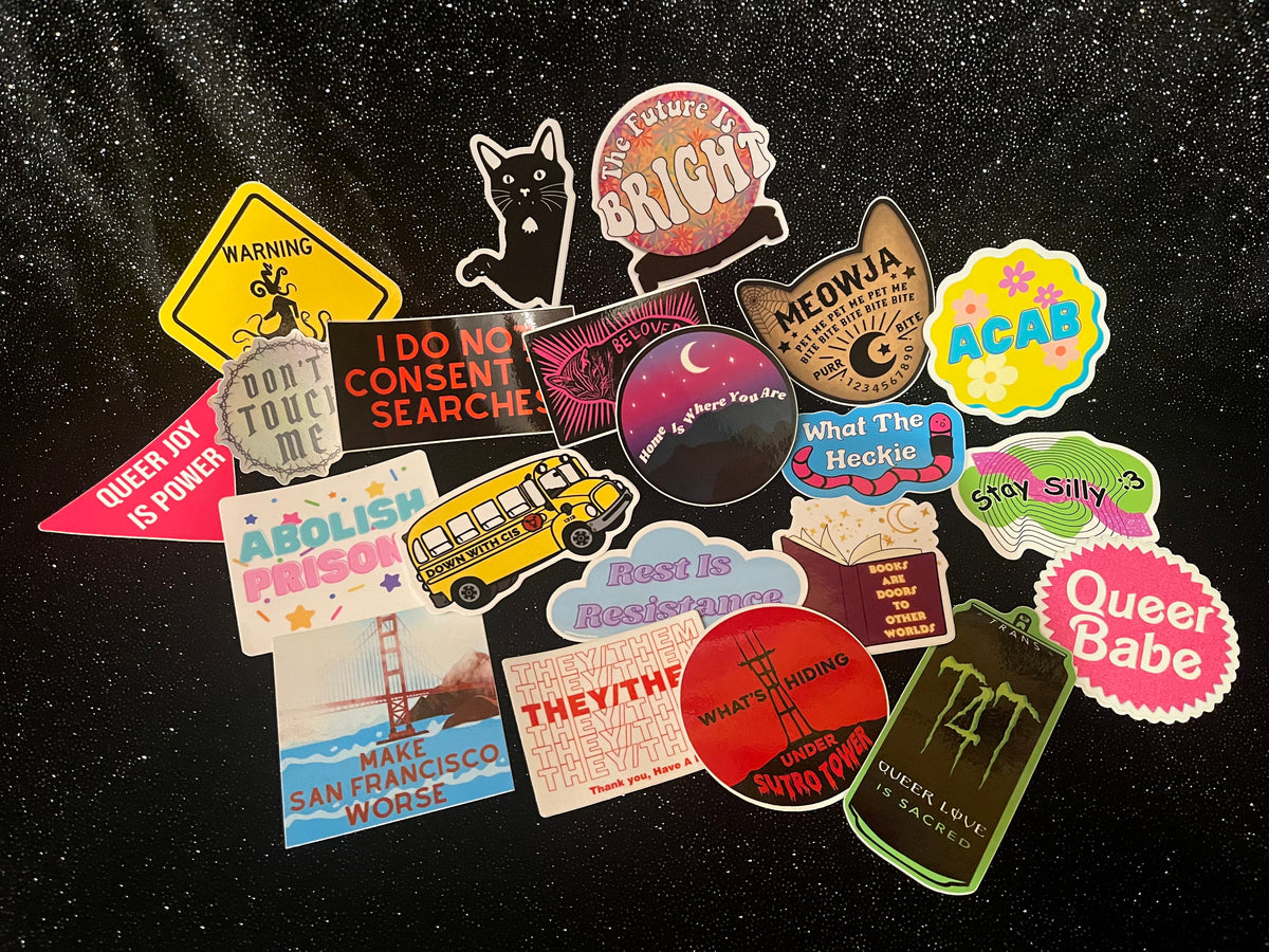 Warning!!! Tentacles Sticker